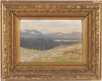 Olof Hermelin, Mountain landscape.