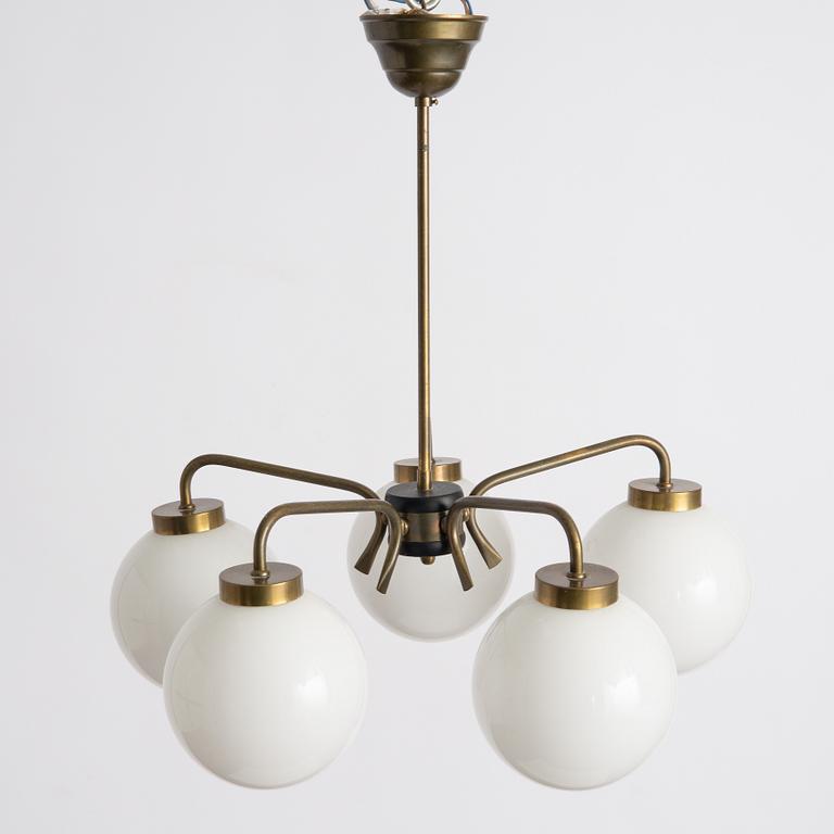 Ceiling lamp, mid-20th century.