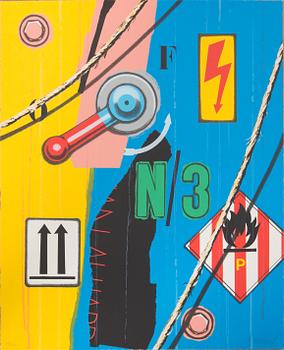 PETER KLASEN, färgserigrafi, signerad och numrerad 93/250.