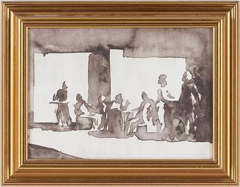 Peter Dahl · PETER DAHL, litografi. 1993.