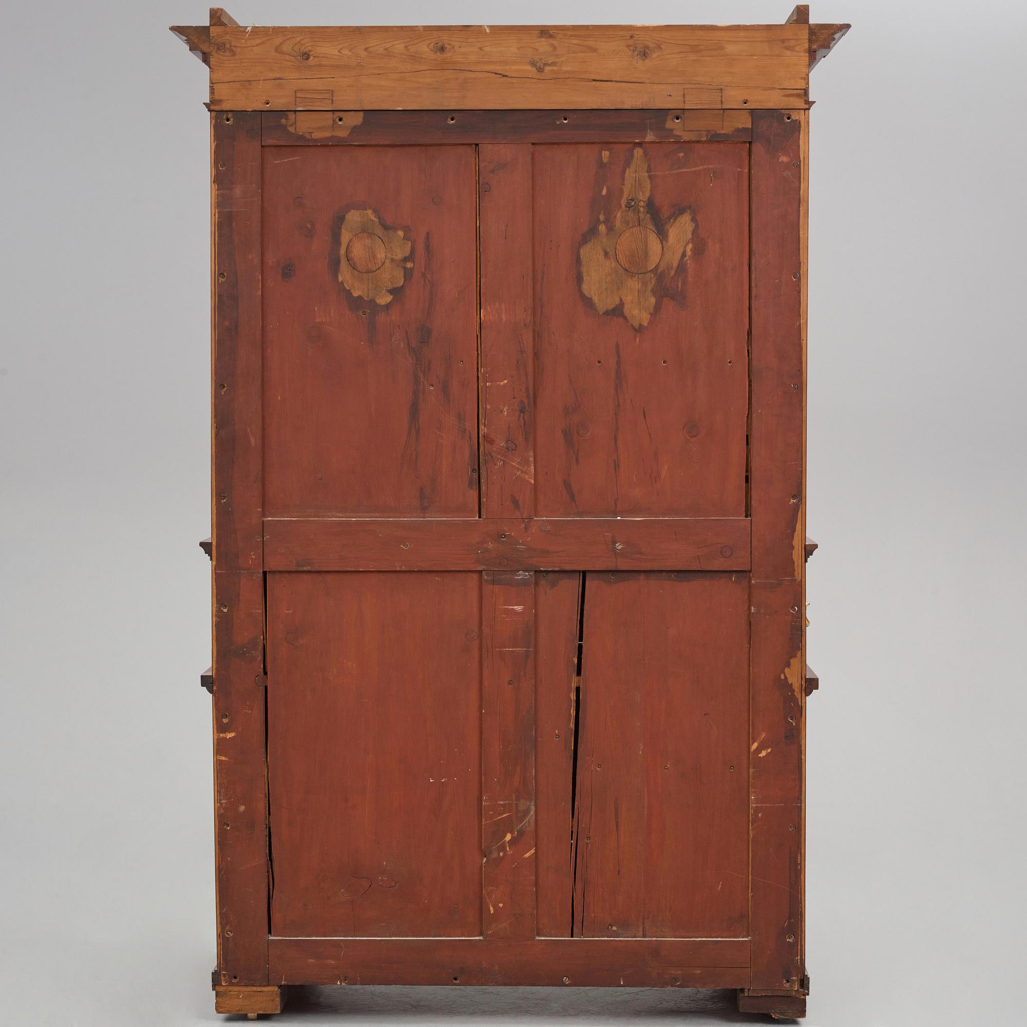 Writing cabinet,  by Johan Söderberg (instrument maker under the carpenter's guild in Stockholm 1803-1820) Empire,