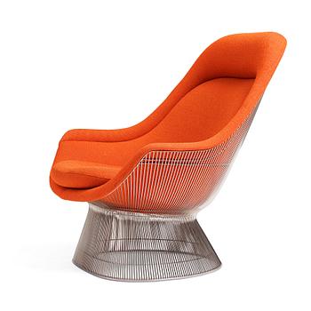 Warren Platner, a model "1705" easy chair, for Knoll International, post 1962.