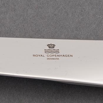 A PAPER KNIFE, polished steel. Allan Scharff, Royal Copenhagen.