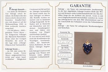 Fabergé, Halsband, 18K guld, emalj. Numrerad 90/0031.