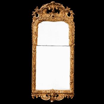 569. Rokoko, A Swedish Rococo 18th century mirror.