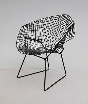 FÅTÖLJ, "Diamond Chair", Harry Bertoia, 1900-talets andra hälft.