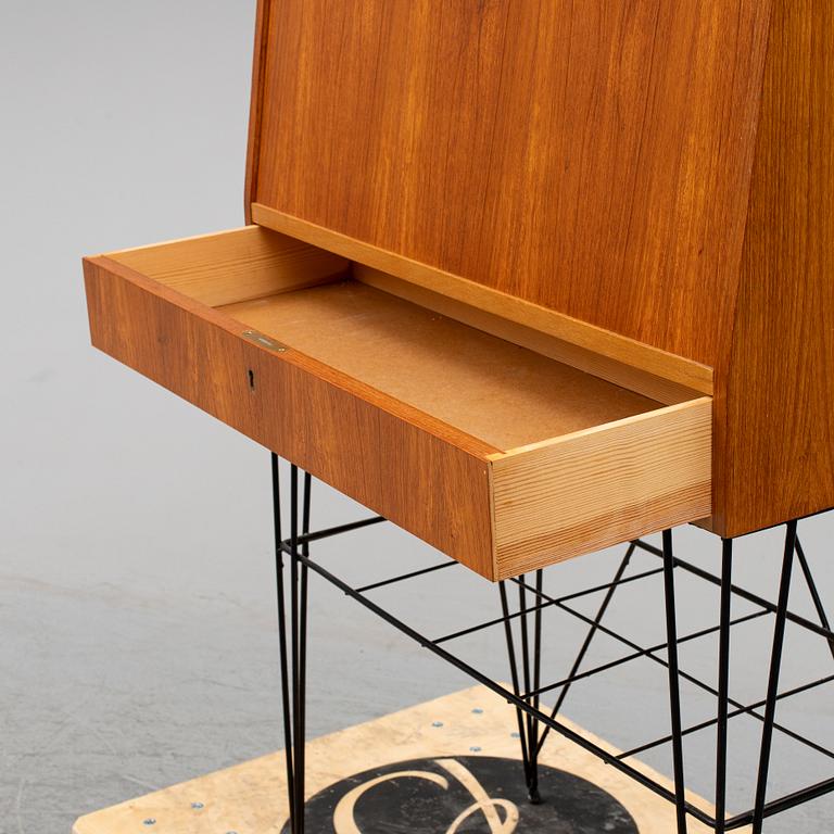 A Swedish 20th century secretaire "Bang" veneered with teak designed for IKEA.