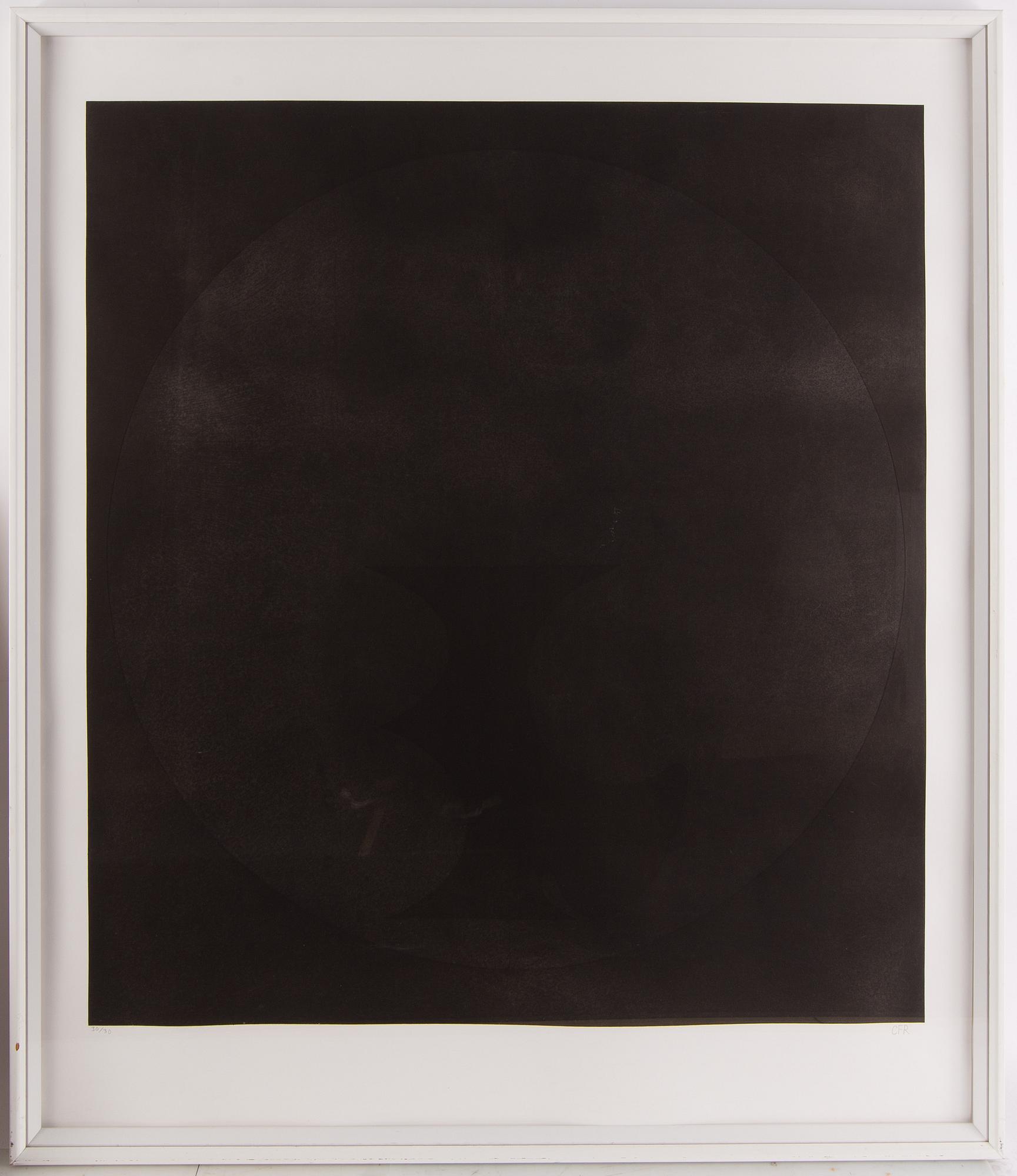 Carl Fredrik Reuterswärd, koppargrafik, 1990, signerad 30/30.
