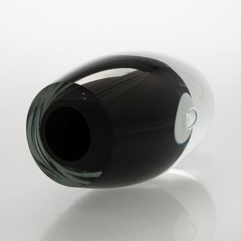 Timo Sarpaneva, glasskulptur, "Claritas", signerad Timo Sarpaneva 12/1985.