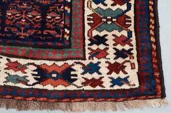 SEMI-ANTIQUE KURDISH RUNNER, probably. 326 x 102 cm.