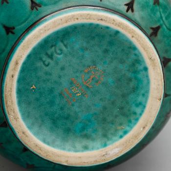 KANNA, stengods, "Argenta", Kåge, Gustavsberg.