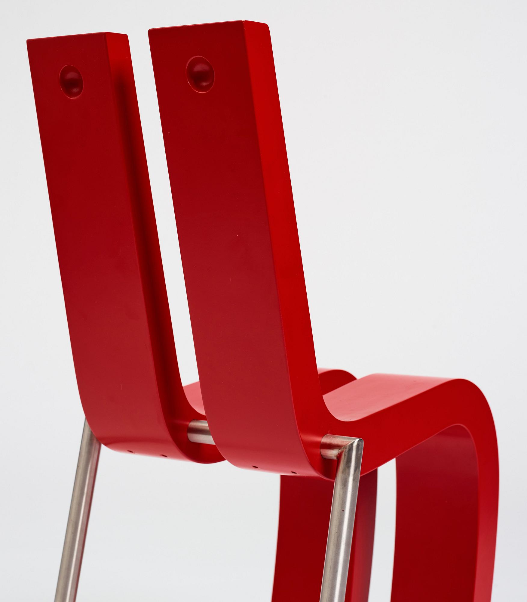 Sigvard Håkansson, a "2+1" chair, ed. 25/25, Sigvard Design AB Linköping, Sweden 2003.