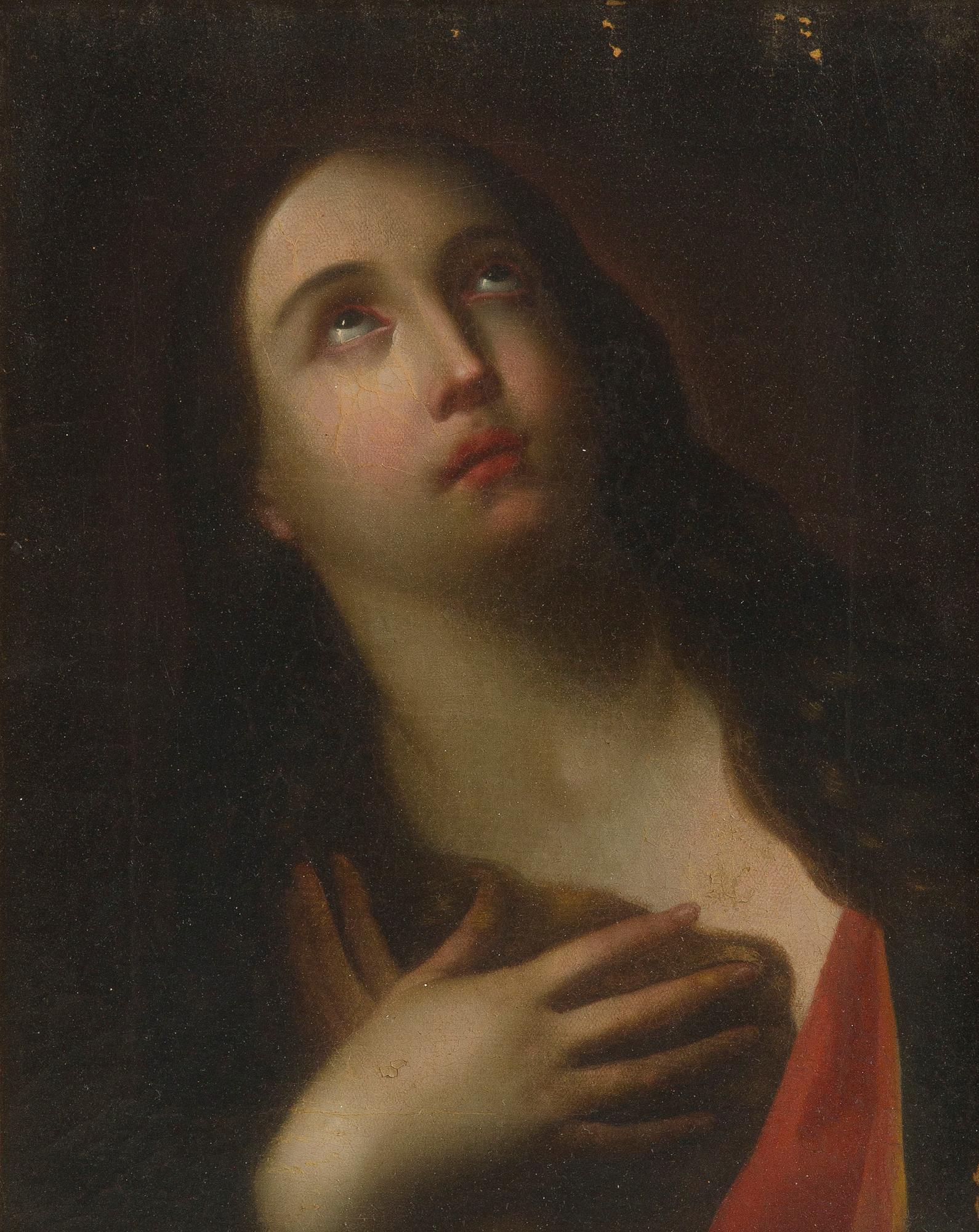 Guido Reni, efter, 16/1700-tal, Den botfärdiga Magdalena.