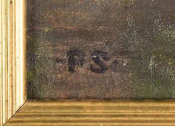PELLE SWEDLUND, oil on canvas, signed.