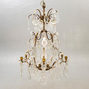 A Baroque style chandelier, 20th Century.