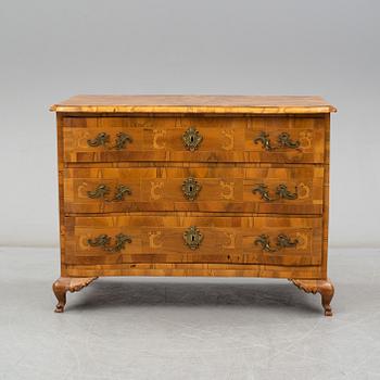 A late baroque chest of drawers, 18th century.