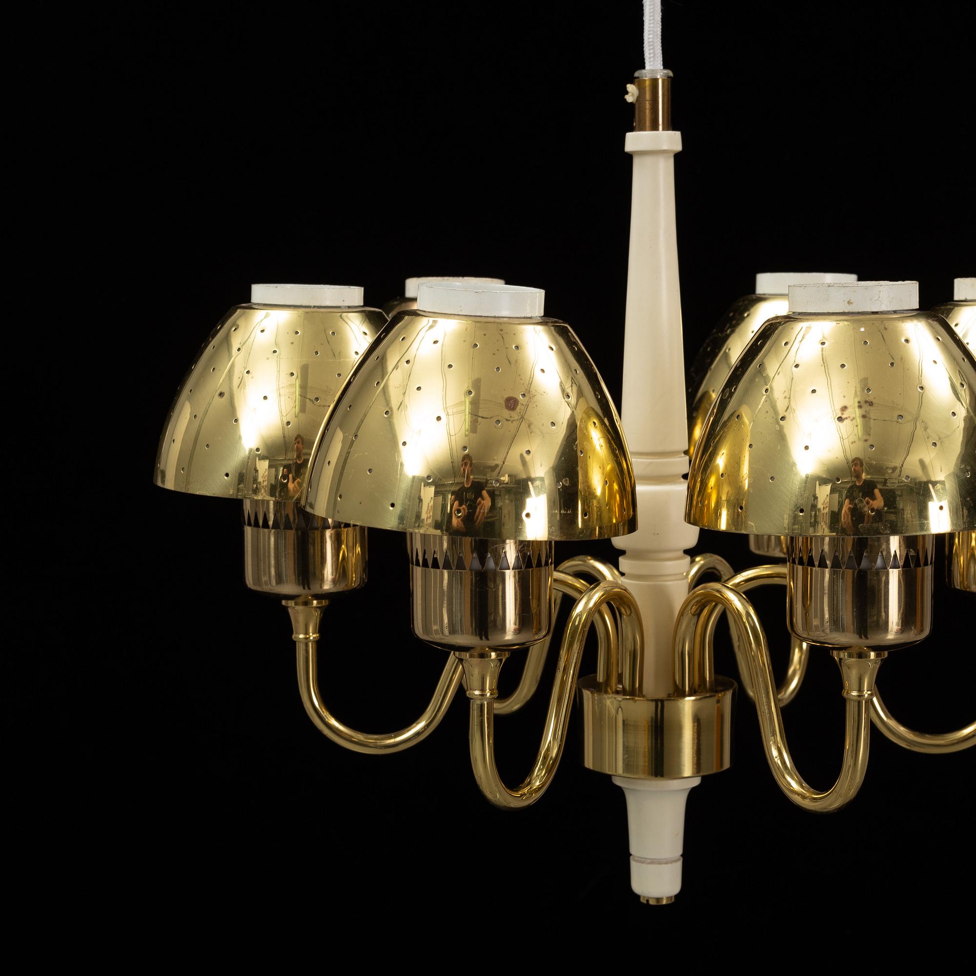 A 'T526' ceiling lamp by Hans-Agne Jakobsson, Markaryd.