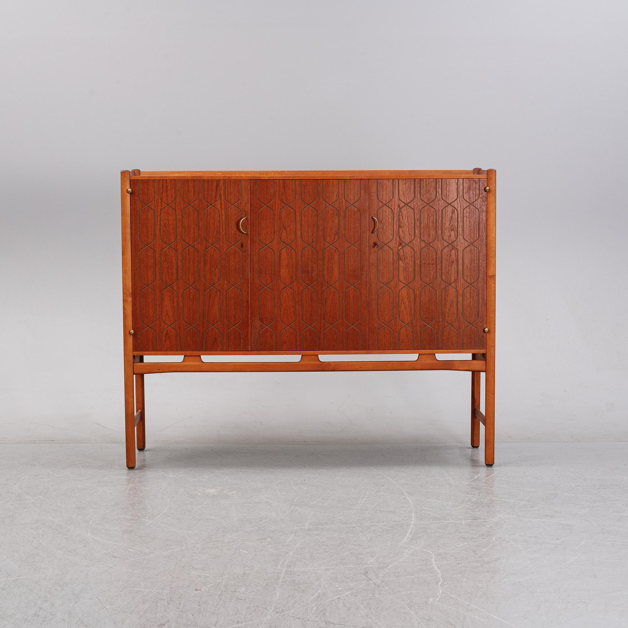 A teak 'Napoli' cupboard from AB Westberg Möbler, Transår, formgiven 1953.