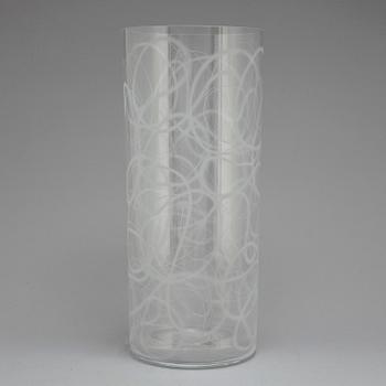 INGEGERD RÅMAN, vas, glas, "Slowfox", Orrefors.