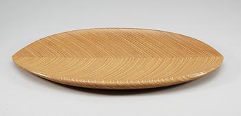 Tapio Wirkkala, A Tapio Wirkkala laminated birch leaf dish, Finland 1950's.