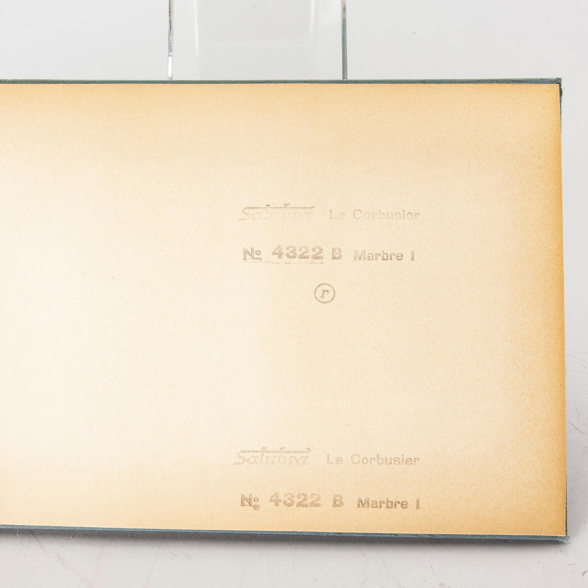 LE CORBUSIER, "Salubra, The Second Collection".