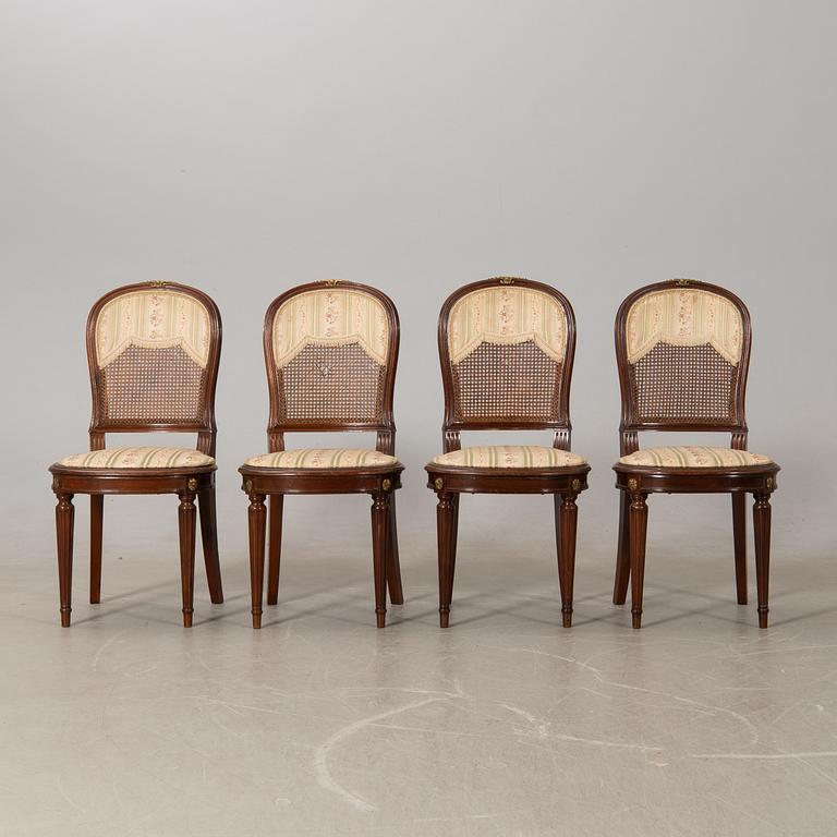 Chairs, 4 pcs, first half of the 20th century.
