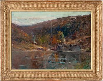 ÉMILE NOIROT, olja på duk, sign o dat 1906.