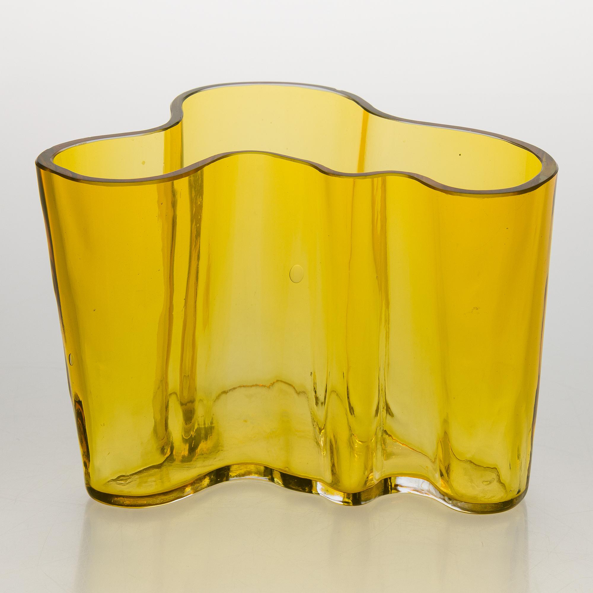Alvar Aalto, vas, modell 9750, Iittala Glasbruk ca 1950-1953.