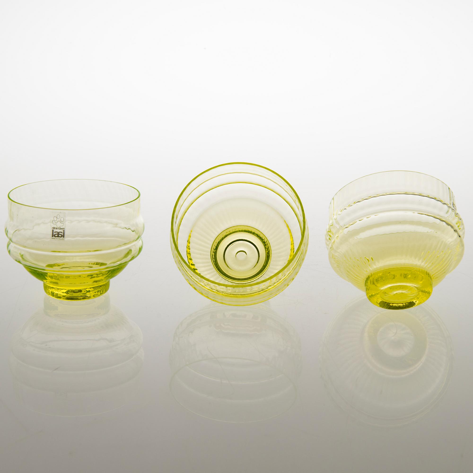 NANNY STILL 16-piece set of Sultan Glassware by Riihimäen Lasi Oy, 1960s.