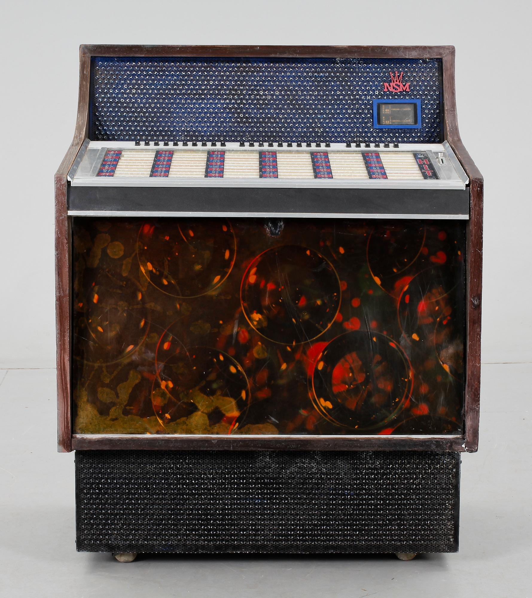 JUKEBOX, "Hit 120", MSM Apparatembaun, Västtyskland, 1900-talets mitt/andra hälft.