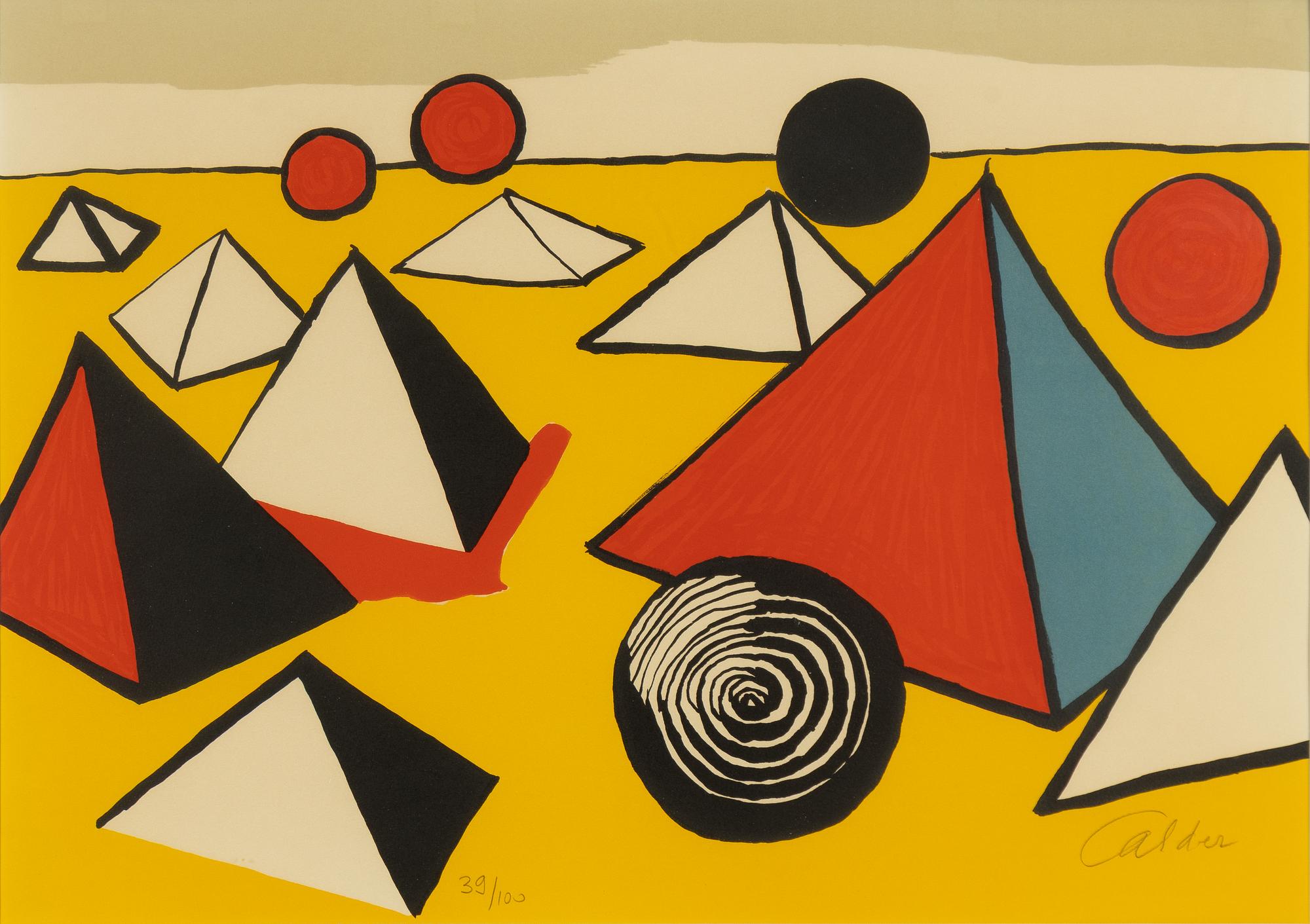 Alexander Calder, "La mémoire élementaire".