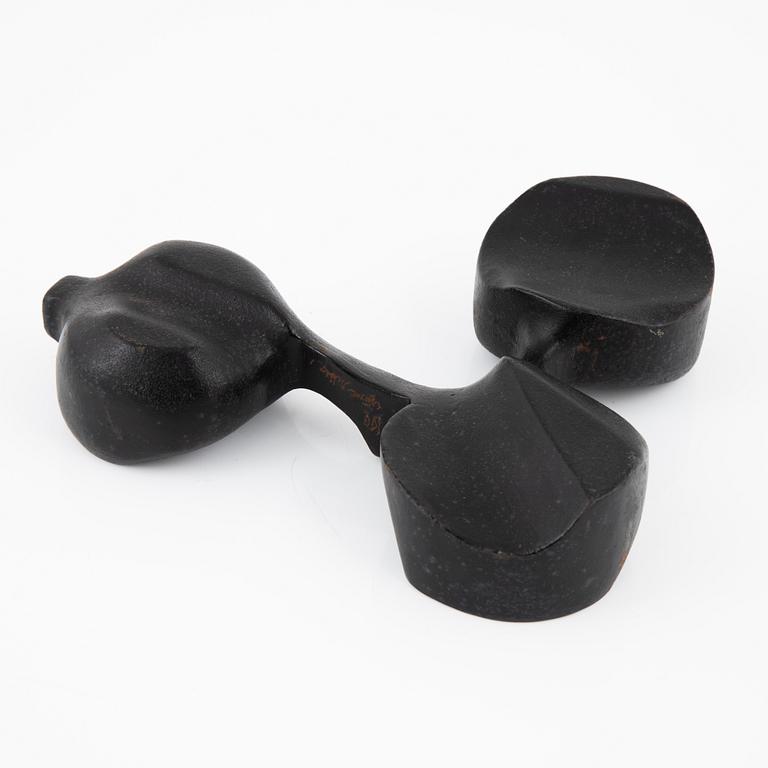 Björn Selder, sculpture, signed, numbered, iron.