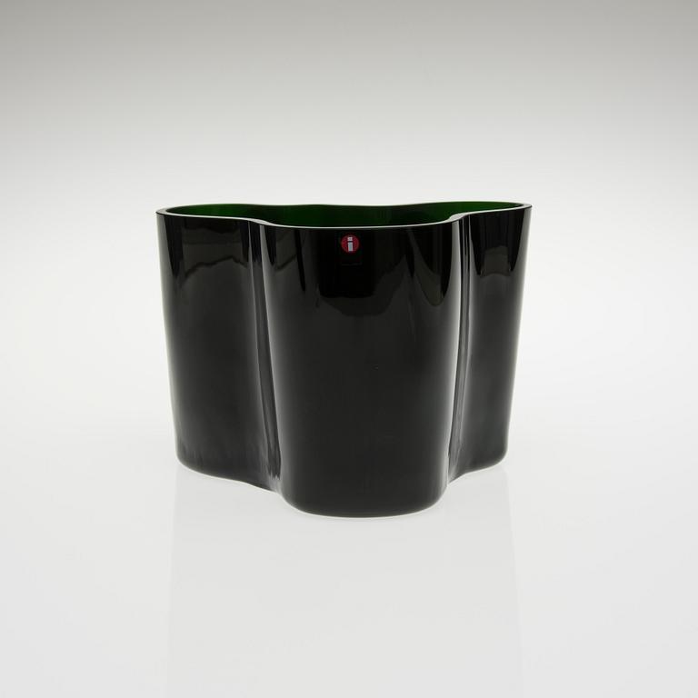 ALVAR AALTO, VAS, glas, "Savoy", märkt Alvar Aalto Iittala 2011 sample.