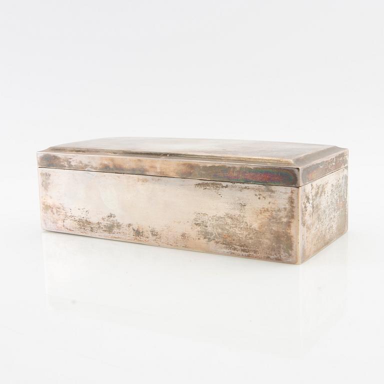 Johan Henrik Lampa, Box silver, Stockholm 1818.