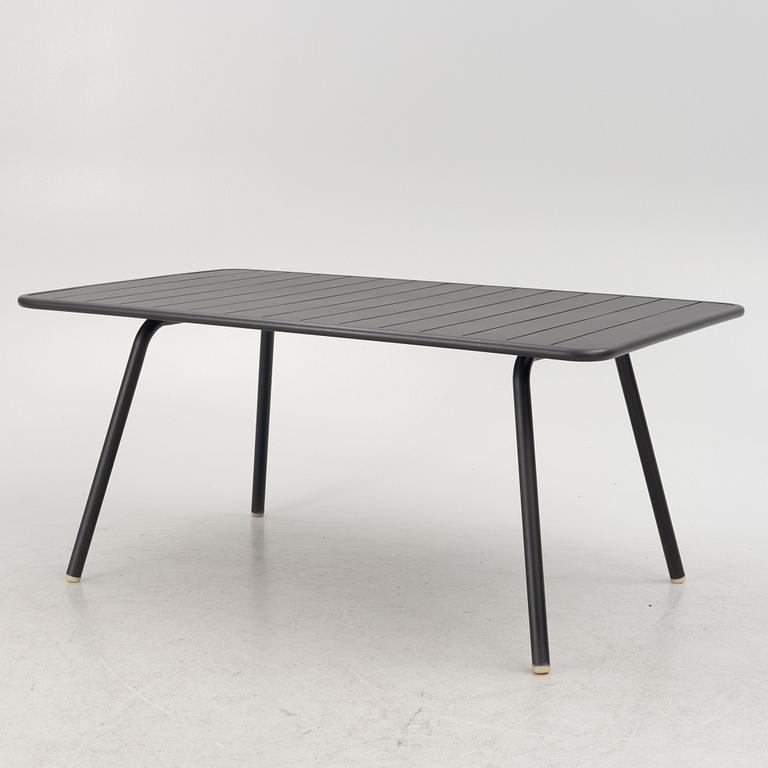 Frédéric Sofia, table and chairs, 6 pcs, "Luxembourg", Fermob.