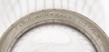 TAPIO WIRKKALA, MALJAKKO, lasia, 'Varsanjalka', signeerattu Tapio Wirkkala, Iittala.