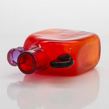 Oiva Toikka,"Pampula" pullo signeerattu Oiva Toikka Nuutajärvi Notsjö.