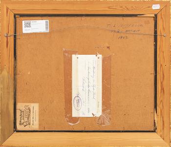 Agda Holst, Landskap med byggnader.