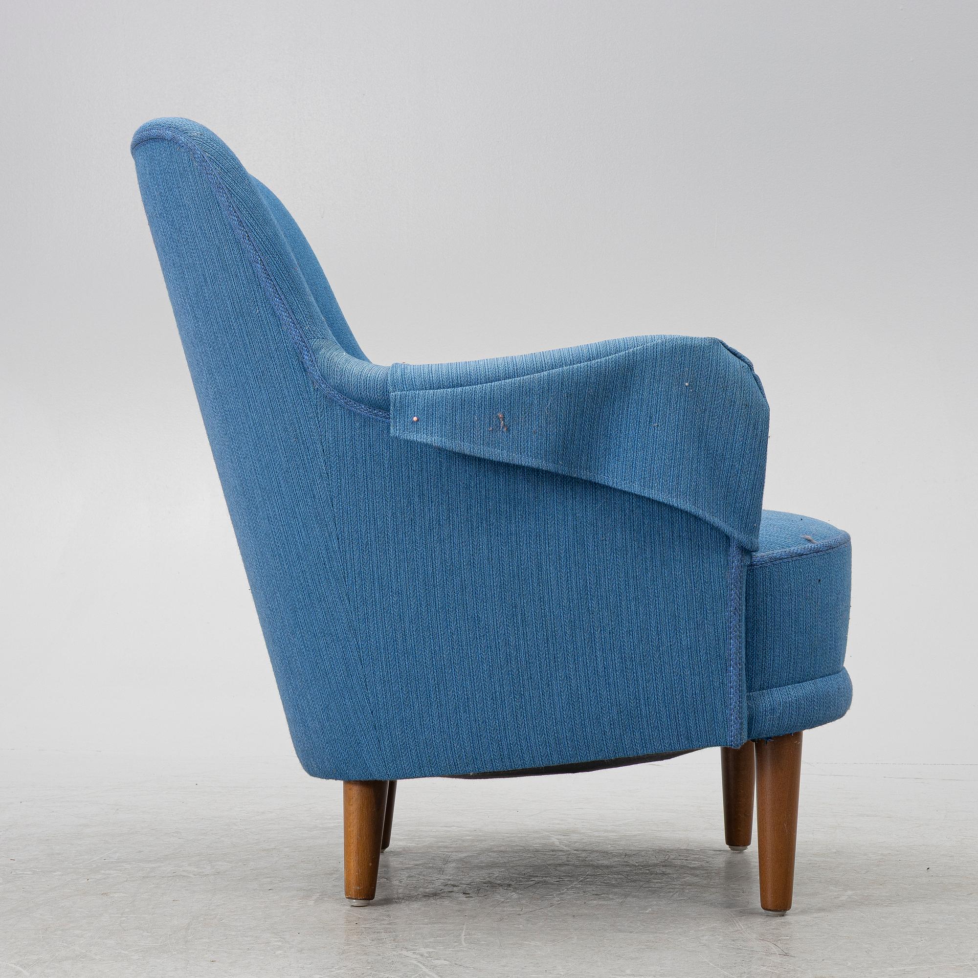 Carl Malmsten, armchair, "Samsas", second half of the 20th century.