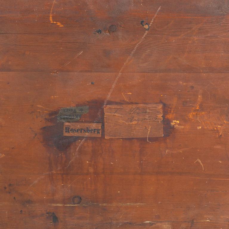 Sekretär, Stockholmsarbete, omkring år 1800, Sengustaviansk.