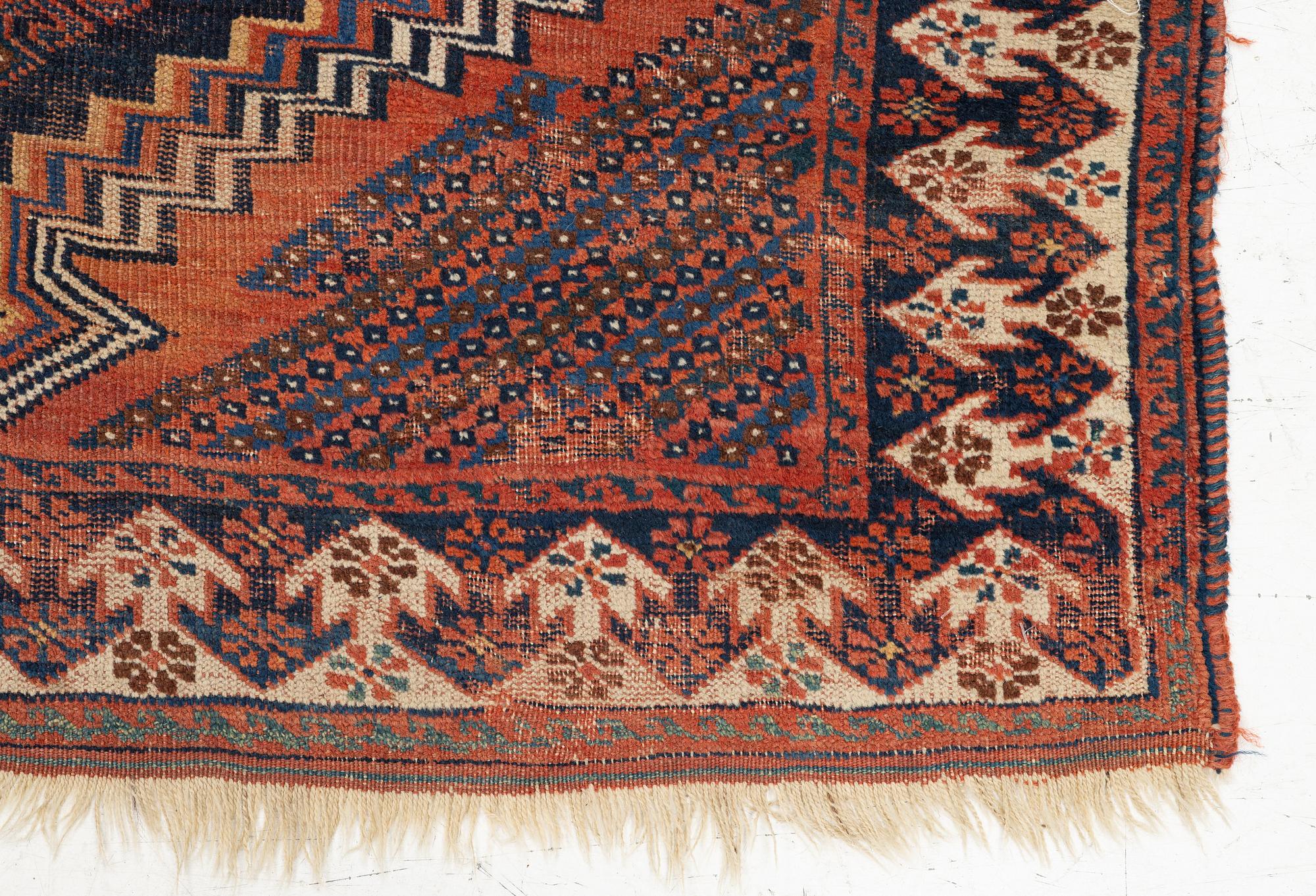 Matta, antik afshar, ca. 142 x 120 cm.