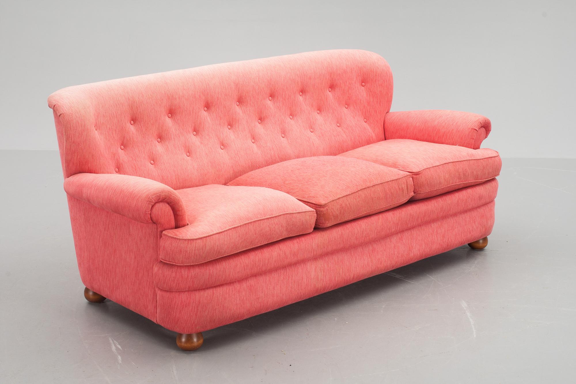 SOFFA, modell 678, Josef Frank för Firma Svenskt Tenn.