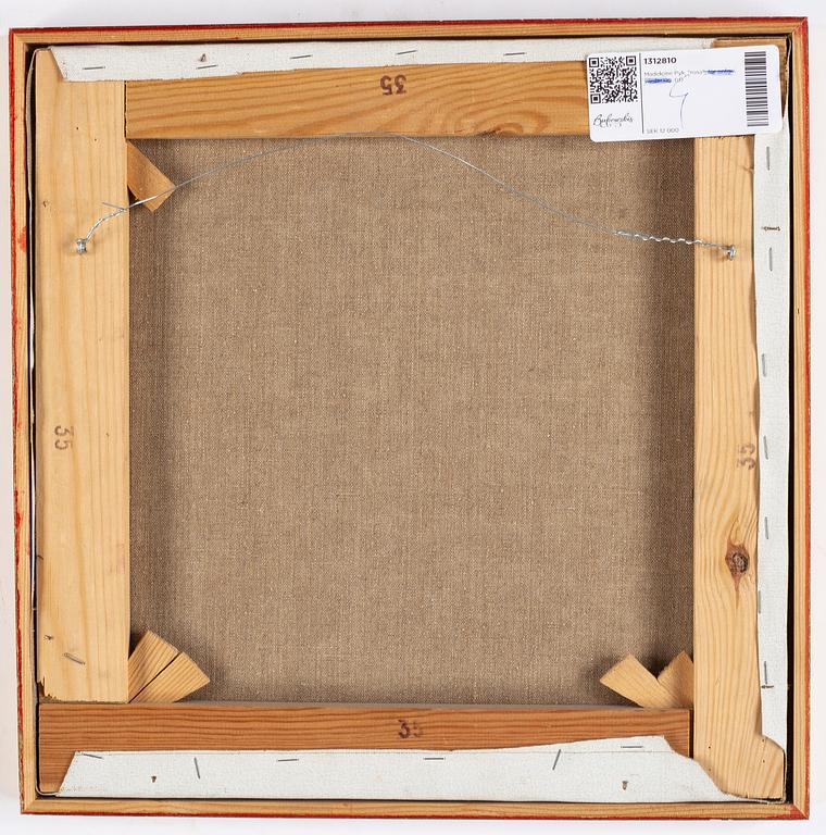 Madeleine Pyk, oil on canvas, signed.