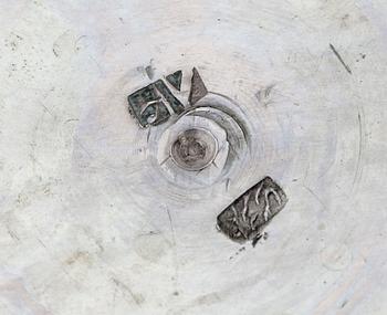 PARTI SILVER, 4 delar, orientaliska, 1900-tal. Tot vikt 1309 g.