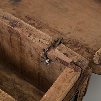 SKRIN, målat trä, 1800-tal.