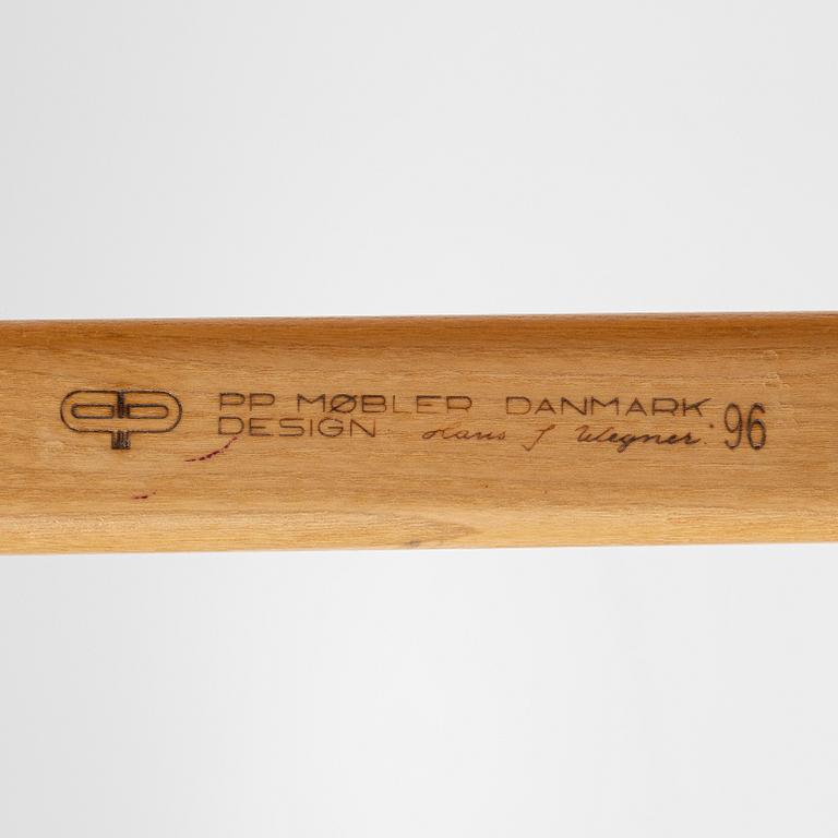 Hans J. Wegner, fåtöljer ett par, PP 112, PP Møbler, Danmark.