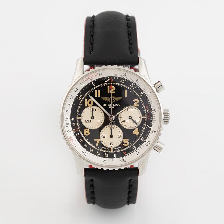 Breitling, Navitimer, 92, chronograph, wristwatch, 38 mm.