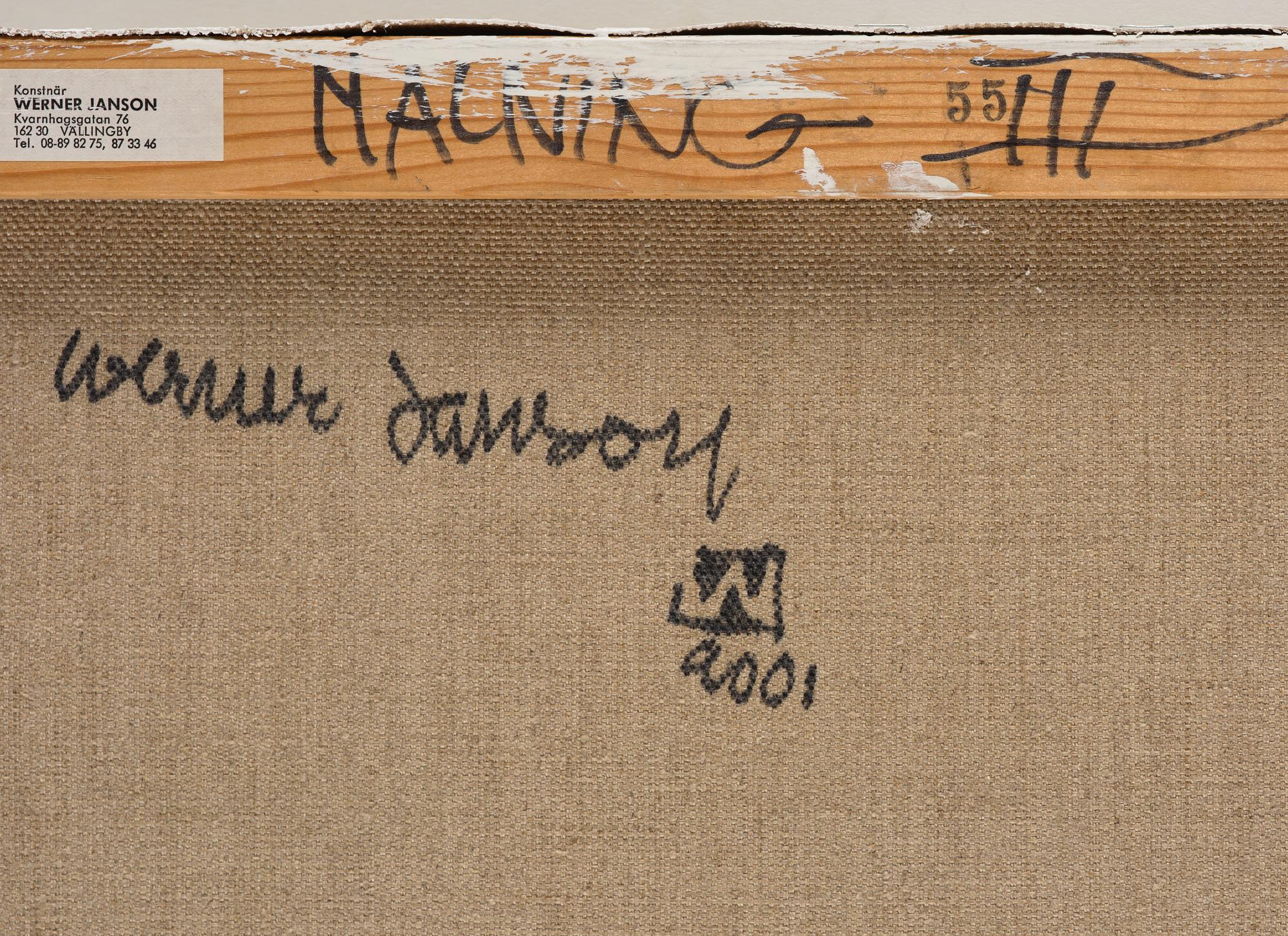 Werner Janson, "Målning III".