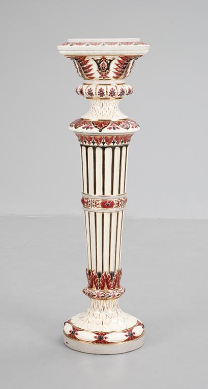PIEDESTAL, flintgods, Rörstrand 1800-talets slut.