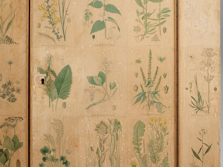 Josef Frank, a Swedish Modern "Flora" cabinet, Svenskt Tenn, ca 1940, model 852.